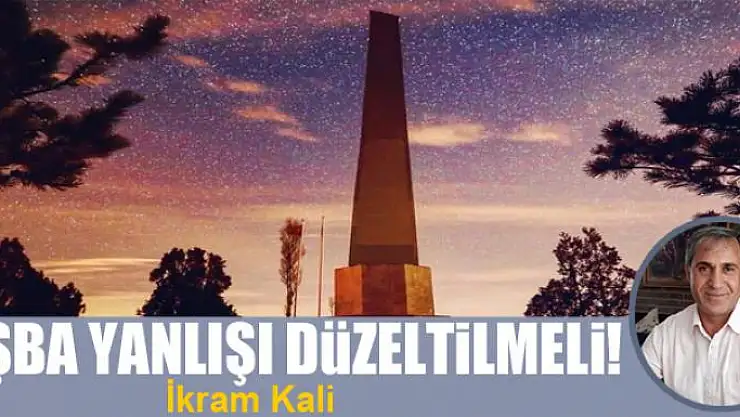 Tuşba yanlışı düzeltilmeli!