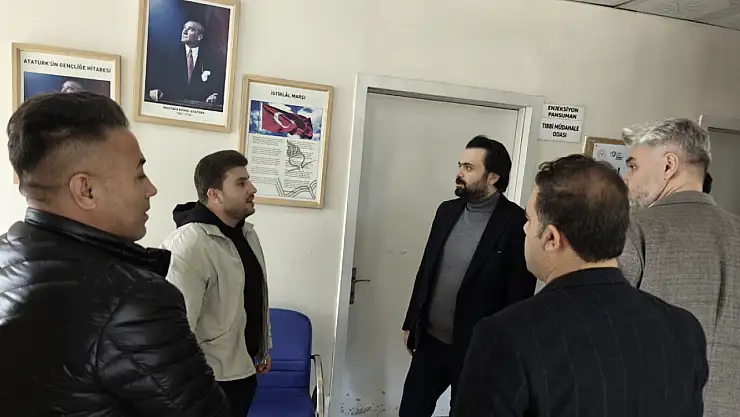 İl Sağlık Müdürü Tosun, Erciş'te aile sağlığı merkezini ziyaret etti