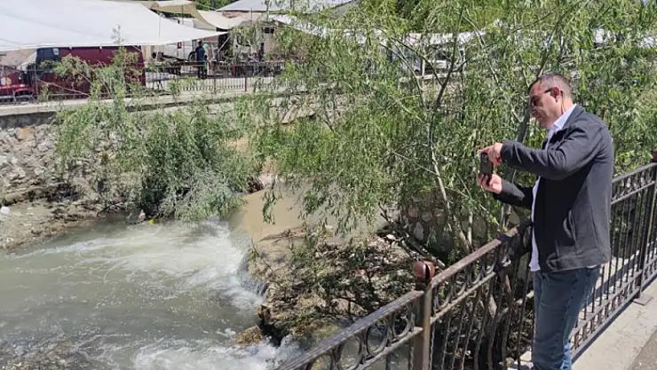 İnci kefalleri Akköprü deresinde