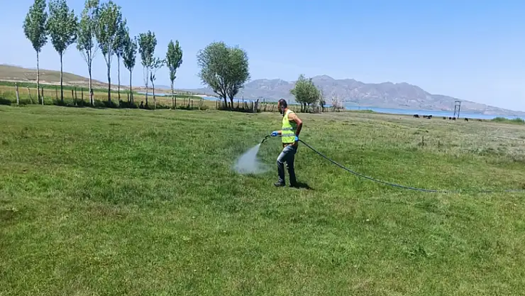 İpekyolu Belediyesi'nden lavra ile mücadele çalışmaları