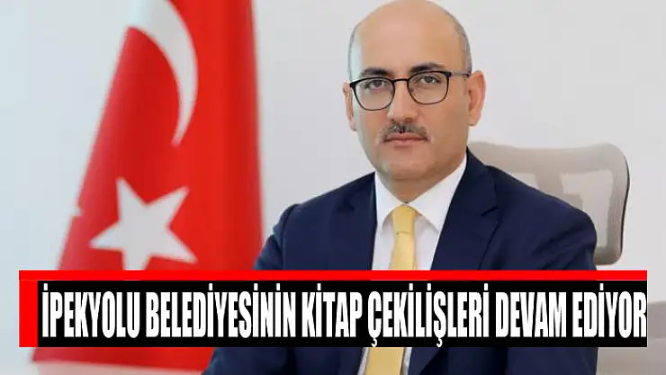 İpekyolu Belediyesinin kitap çekilişleri devam ediyor