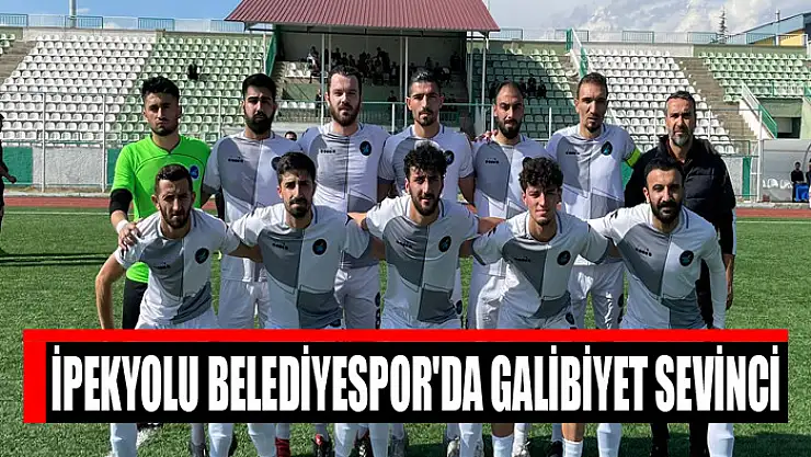 İpekyolu Belediyespor'da galibiyet sevinci