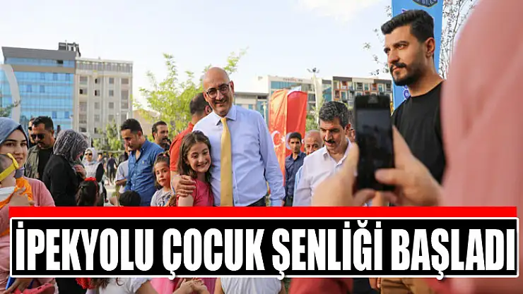 İpekyolu çocuk şenliği başladı
