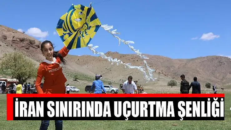 İran sınırında uçurtma şenliği