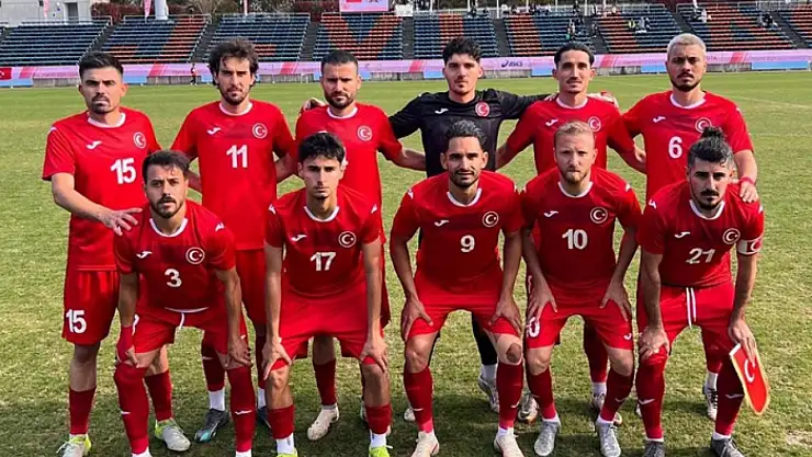 İşitme Engelliler Milli Takımı, finale yükseldi