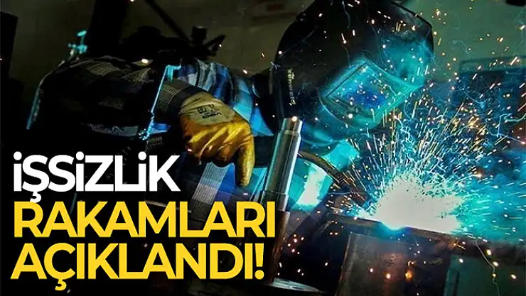 İşsizlik rakamları açıklandı!