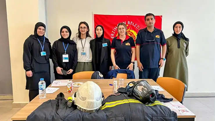 İtfaiyecilik mesleği öğrencilere anlatıldı