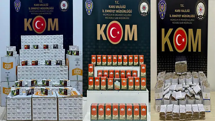 Kaçakçılara operasyon