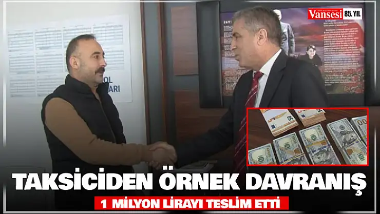 Kadıköy'de taksiciden örnek davranış: 1 milyon lirayı teslim etti