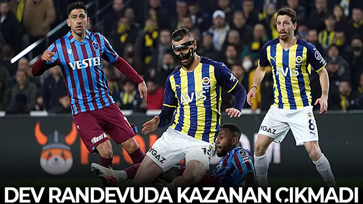 Kadıköy'deki dev maçta kazanan çıkmadı