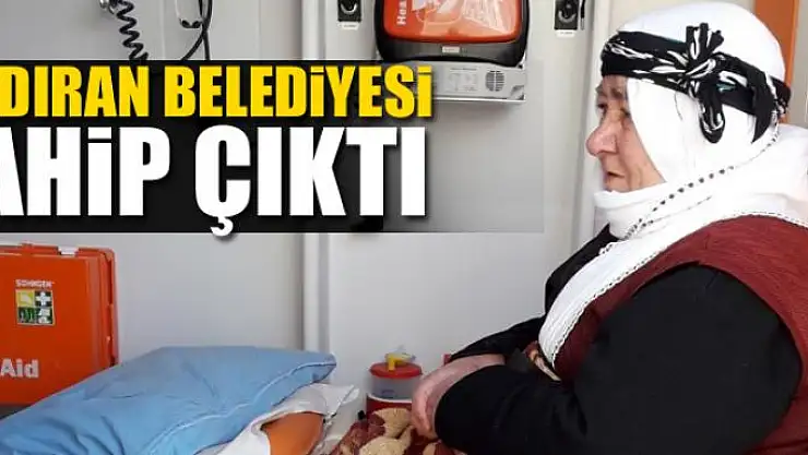 Çaldıran Belediyesi Sahip çıktı