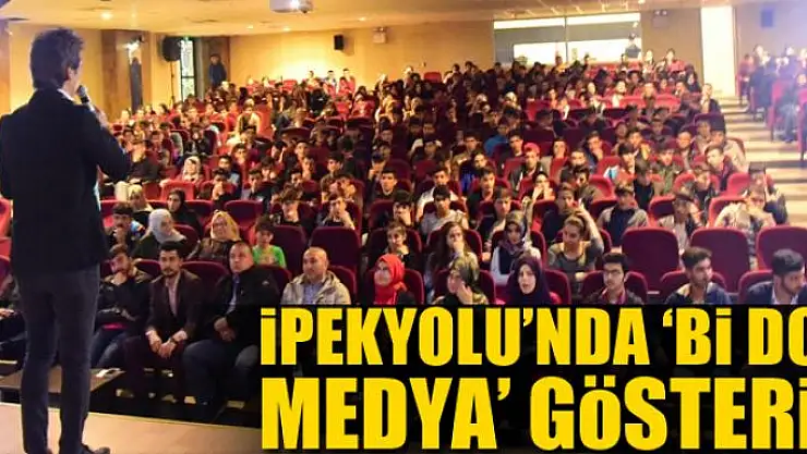 İpekyolu'nda 'Bi dolu medya' gösterisi