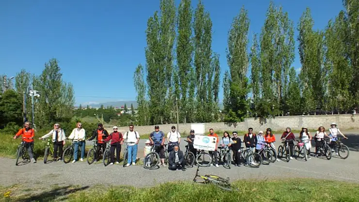 Kağızman'da bisiklet ile doğa keşfi