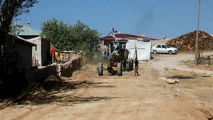 Kalecik Mahallesi'nde yeni yol çalışması