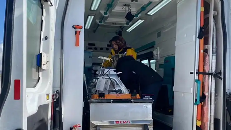 Kalp yetmezliği olan bebek Eskişehir'e sevk edildi