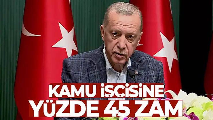 Kamu işçisinin zam oranı açıklandı