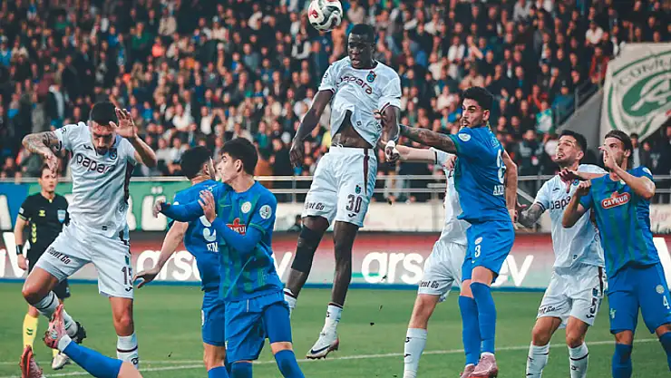 Karadeniz derbisinin kazananı Trabzon