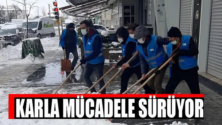 KARLA MÜCADELE SÜRÜYOR