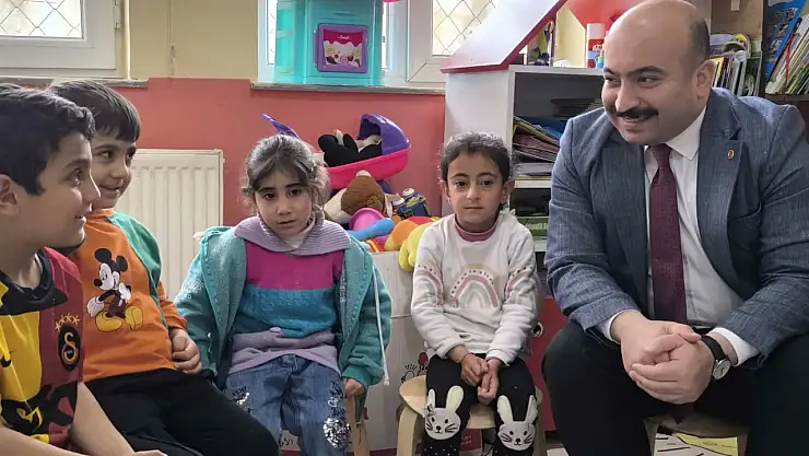 Kaymakam Alimoğlu'ndan okul ziyareti