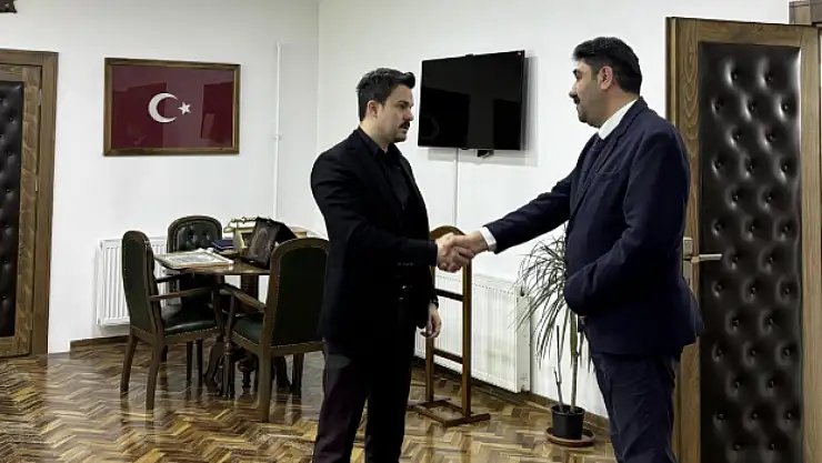 Kaymakam Arslanargun personelle bayramlaştı