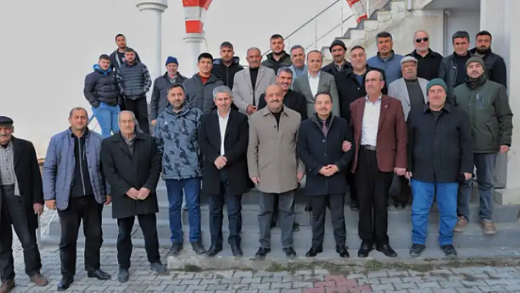 Kaymakam Aydoğan'dan mahalle ziyaretleri