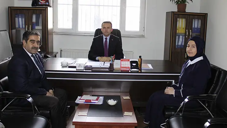 Kaymakam Bakan'dan halk eğitimi merkezi'ne ziyaret