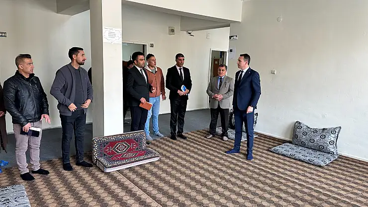 Kaymakam Bakan'dan öğrenci pansiyonlarına inceleme