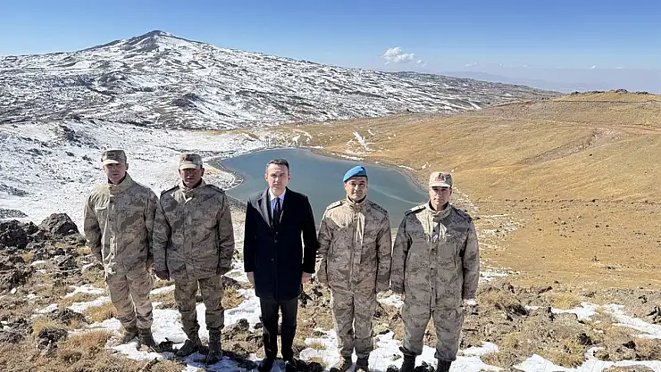 Kaymakam Bakan'dan Tendürek üs bölgesine ziyaret