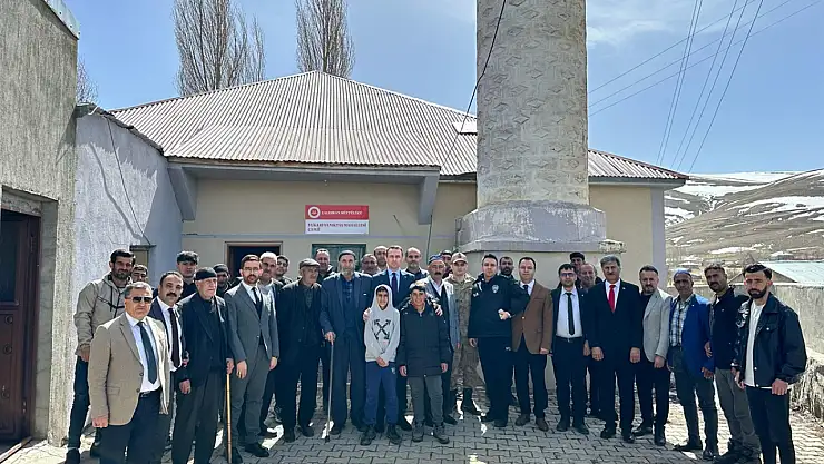 Kaymakam Bakan mahalle ziyaretinde halkın taleplerini dinledi