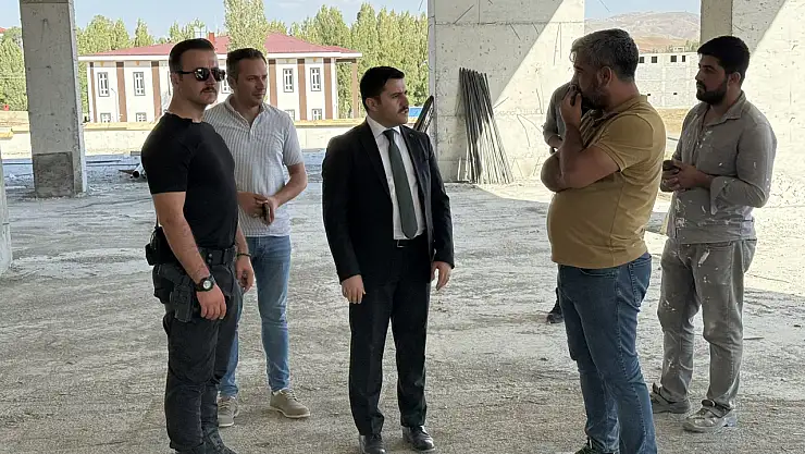 Kaymakam Bulut, Özalp'ta yatırım projelerini inceledi