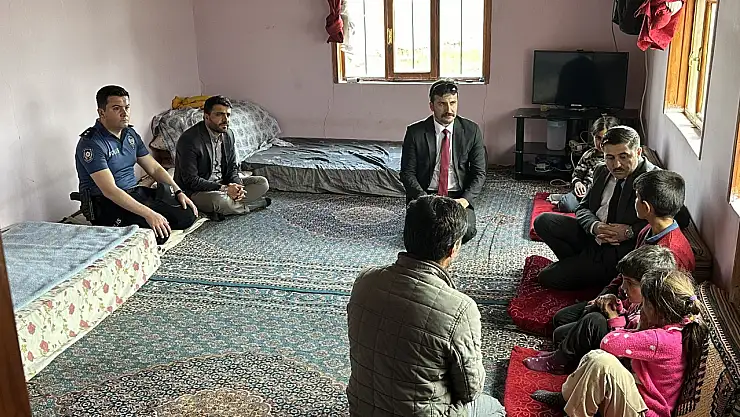 Kaymakam Bulut'tan mahalle ziyareti