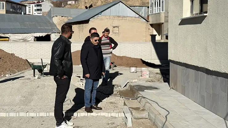 Özalp'ta Hükümet Konağı ve kurs merkezi inşaatlarında çalışmalar sürüyor