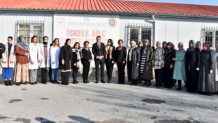 Kaymakam Göktaş'tan kadın kooperatifine destek ziyareti