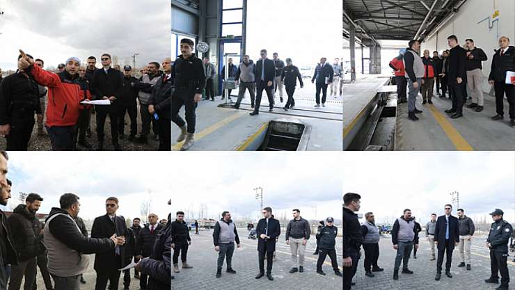 Kaymakam Karaloğlu'ndan TÜVTÜRK'te denetim