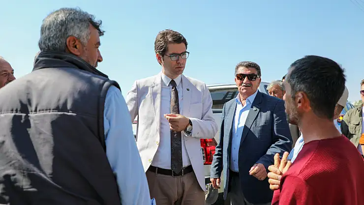 Kaymakam Karaloğlu vatandaşlarla buluştu