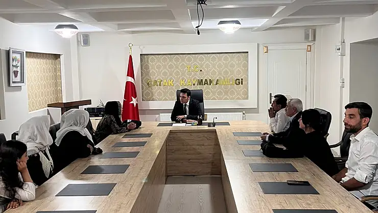 Kaymakam Kılıç vatandaşlarla buluştu