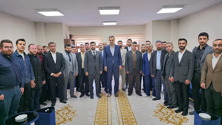 Kaymakam Türkoğlu din görevlileriyle bir araya geldi