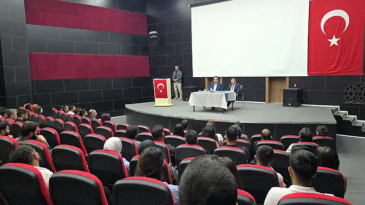 Kaymakam Türkoğlu, öğretmenlerle bir araya geldi