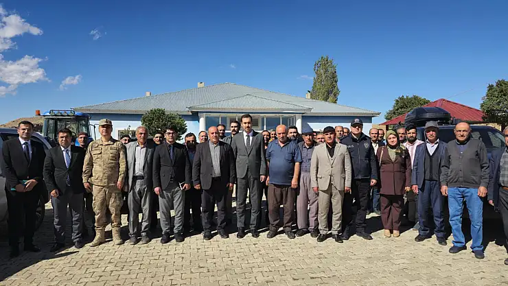 Kaymakam Türkoğlu vatandaşların taleplerini dinledi
