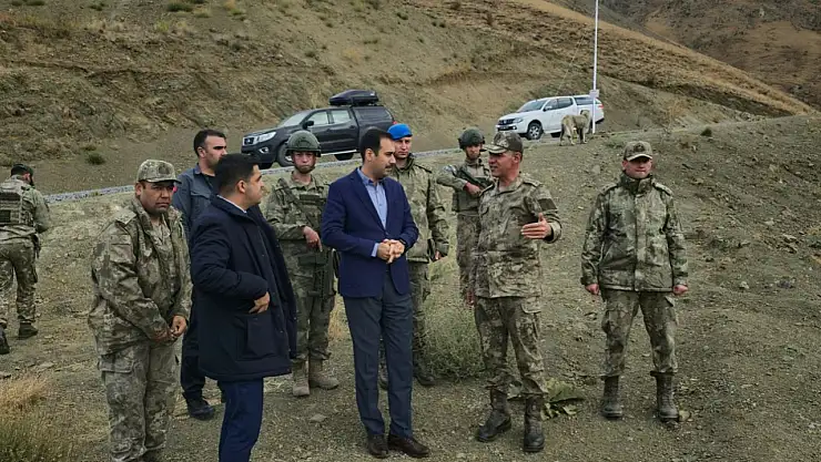 Kaymakam Türkoğlu'ndan Hudut Karakollarına ziyaret