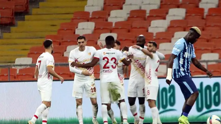 Kayserispor 8 maç sonra deplasmanda kazandı