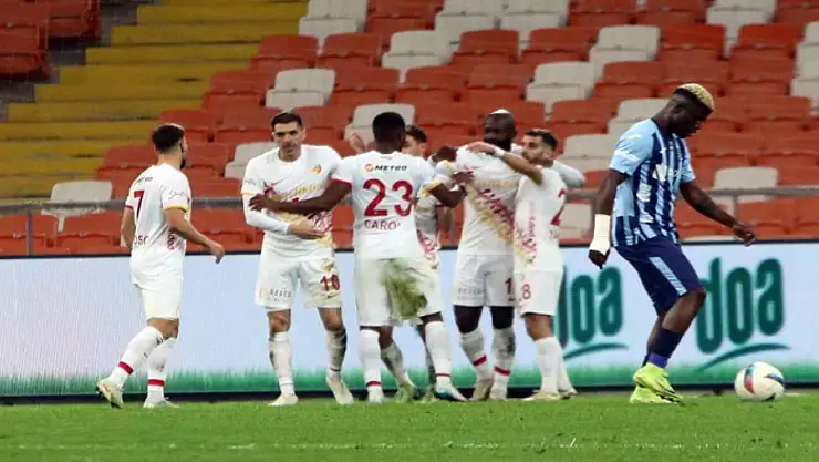 Kayserispor Adana'da ilk kez kazandı