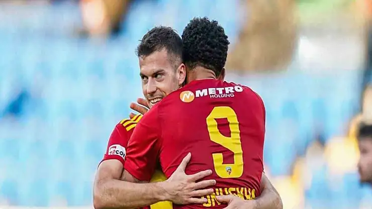 Kayserispor deplasmanda ilk kez kazandı