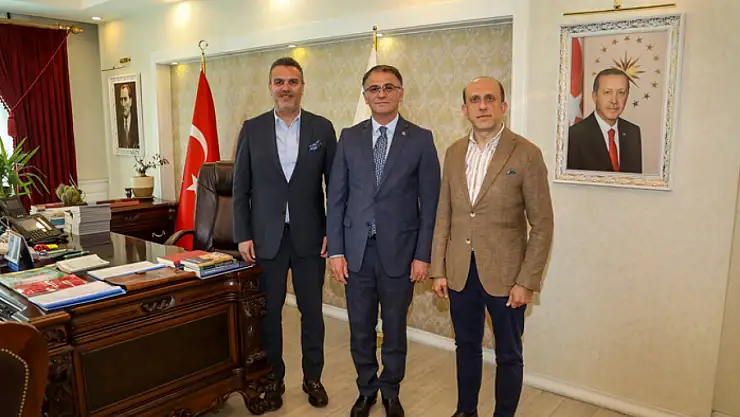 Keskin ve Yüksel'den Vali Balcı'ya ziyaret
