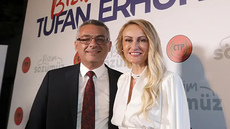 KKTC'nin yeni Cumhurbaşkanı Erhürman'dan zafer mitingi