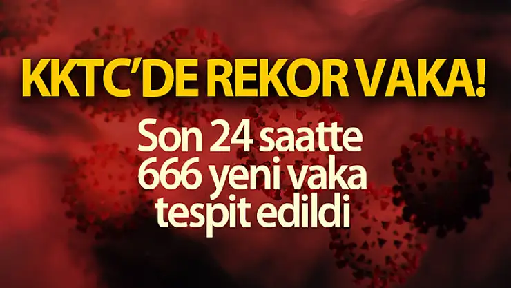 KKTC'de 2021'in son gününde rekor vaka