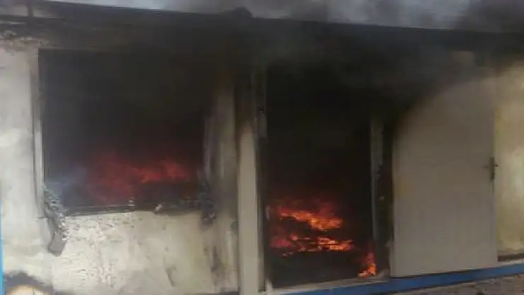 KONTEYNIR YANGININA İNCELEME