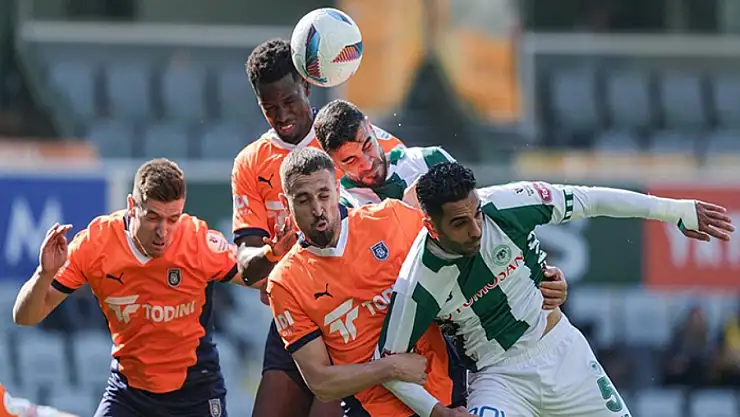 Konyaspor ile Rams Başakşehir 29. randevuda
