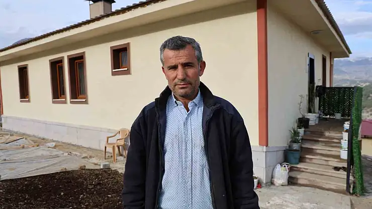 Köy evlerine kavuşan depremzedeler: 'Köy evlerinde ilk bayramımızı geçireceğiz'