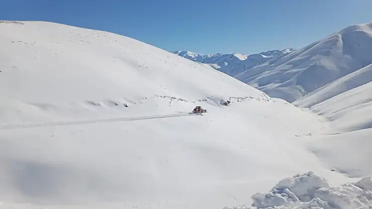 Köy ve mezra yolları ulaşıma açıldı